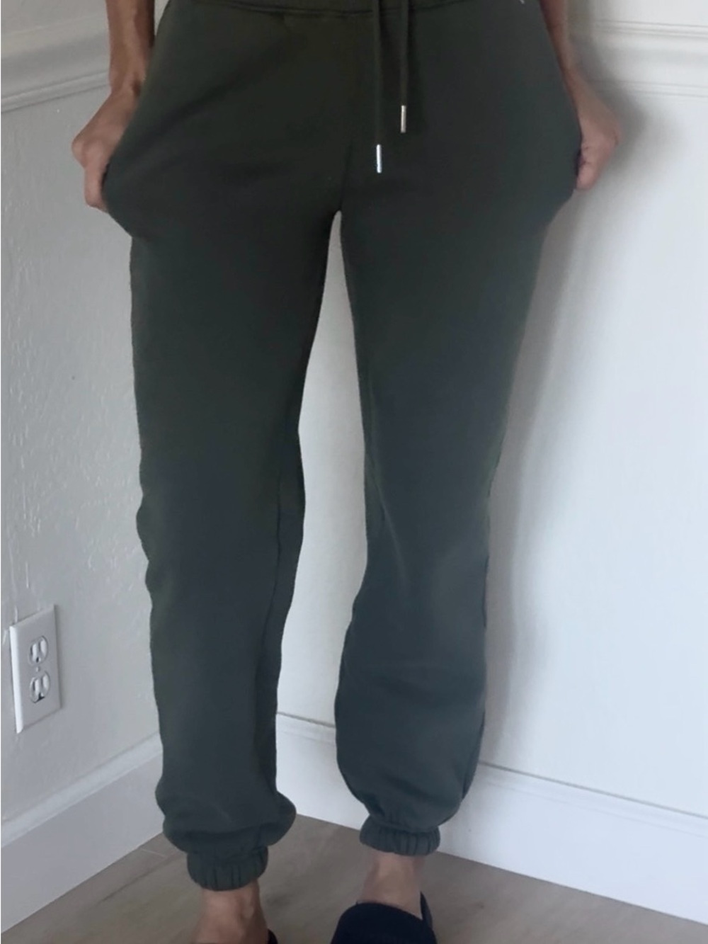 Abercrombie & Fitch Olive Green Jogger Sweatpants